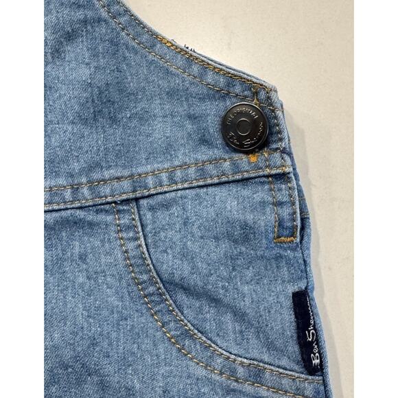 Ben Sherman Jean Overalls Baby Size 12 Months Lightweight Denim - Picture 3 of 8